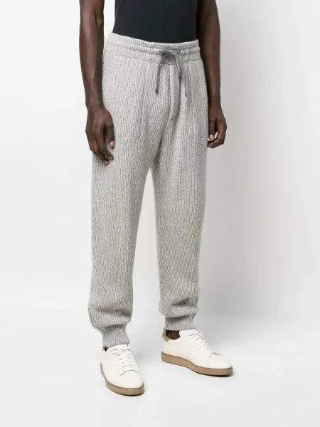 Joggery Brunello Cucinelli z kaszmiru szare