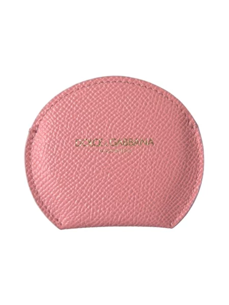 Torebka Dolce And Gabbana skórzana różowa
