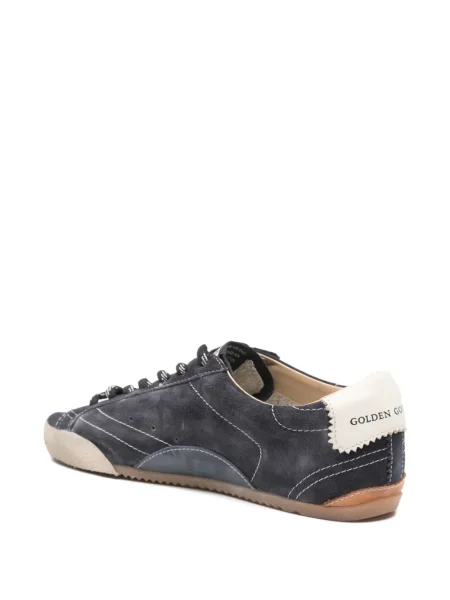 Маратонки Golden Goose с връзки с дантела сиво