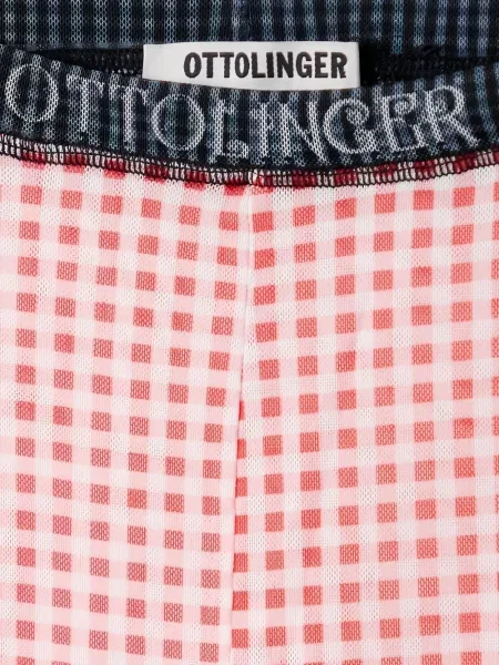 Spodnie Ottolinger z nadrukiem czerwone