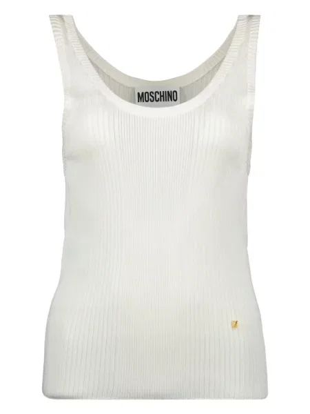 Top Moschino alb