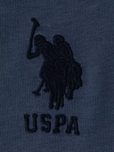 U.S. Polo Assn. кофта з капюшоном дитяча з бавовною