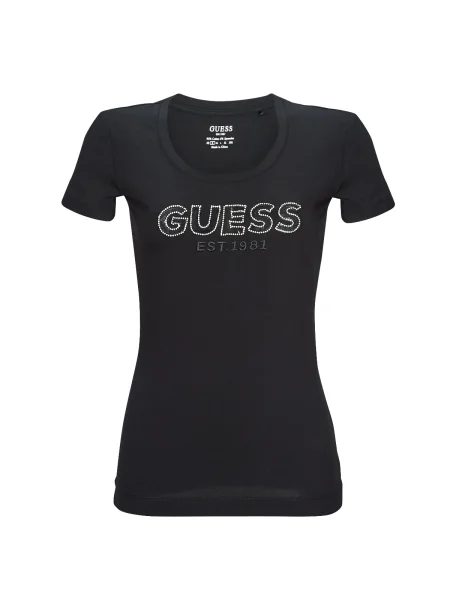 Hálós ruha Guess fekete