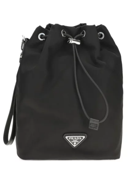 Portofel Prada cu autograf negru