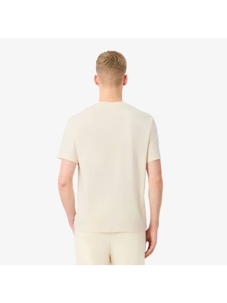Футболка Lacoste бежевая