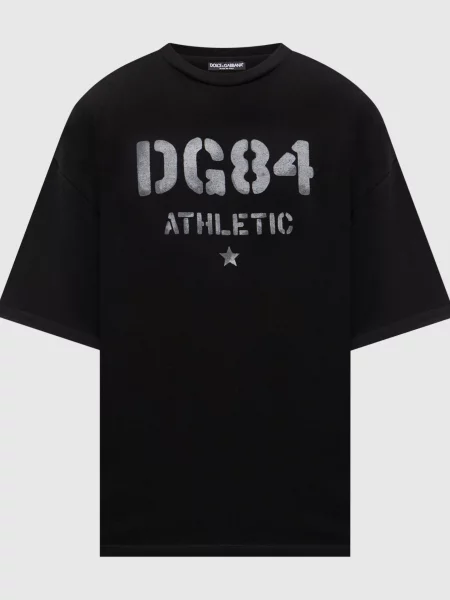 Футболка Dolce&gabbana с принтом черная