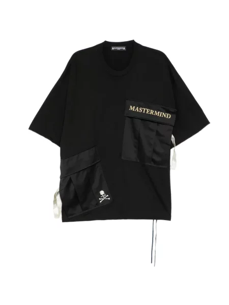 Tricou Mastermind World cu broderie negru
