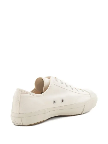 Sneakerși Moonstar cu șireturi din dantelă alb