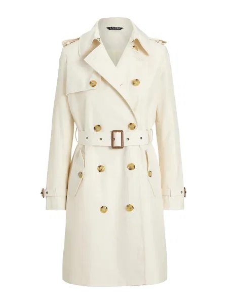 Lauren Ralph Lauren Palton de primăvară-toamnă crem