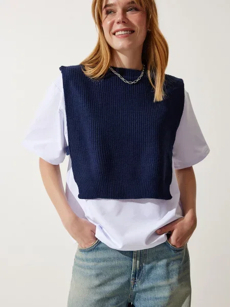 Tričko Happiness İstanbul modrá