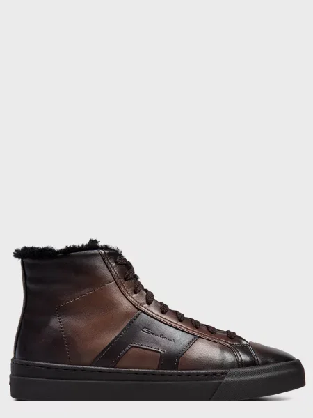Кеди Santoni коричневі