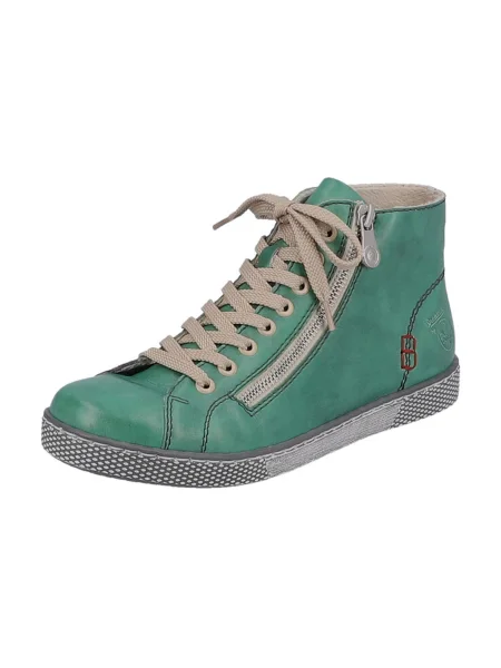 Rieker Ghete cu șireturi verde