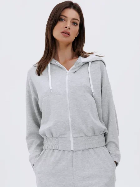 Кофта спортивна Leinle сірий