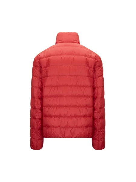 Kurtka Tommy Hilfiger z kapturem czerwona
