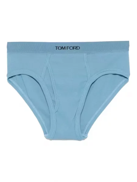 Chiloți multipac Tom Ford cu autograf albastru