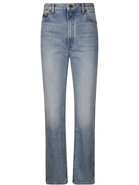 Blugi Khaite stretch albastru