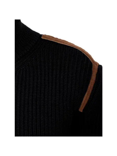 Dzianinowy kardigan Mm6 Maison Margiela czarny