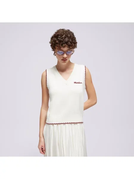 Dickies Bezrękawnik Slayden Sweater Vest W biała