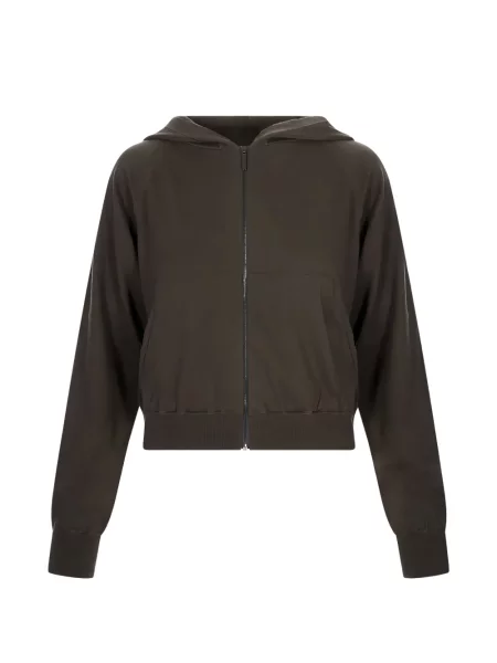Hanorac cu glugă 's Max Mara tricotate maro