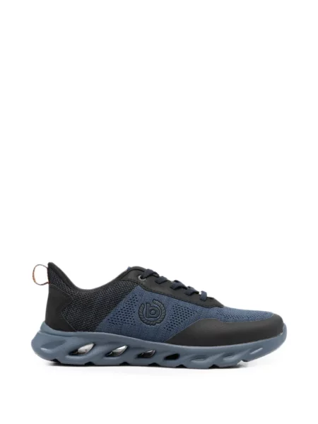 Sneakerși Bugatti plasă cu autograf albastru