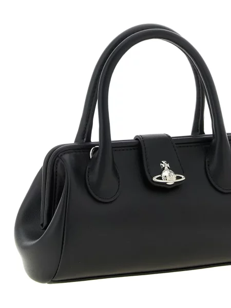Geantă shopper Vivienne Westwood negru