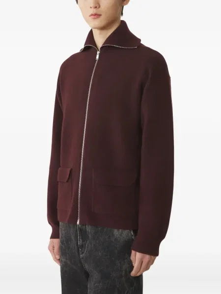 Cardigan Lanvin din cașmir maro