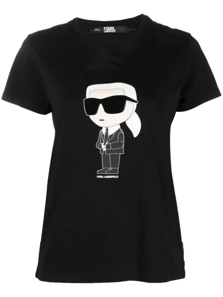Тениска Karl Lagerfeld черно