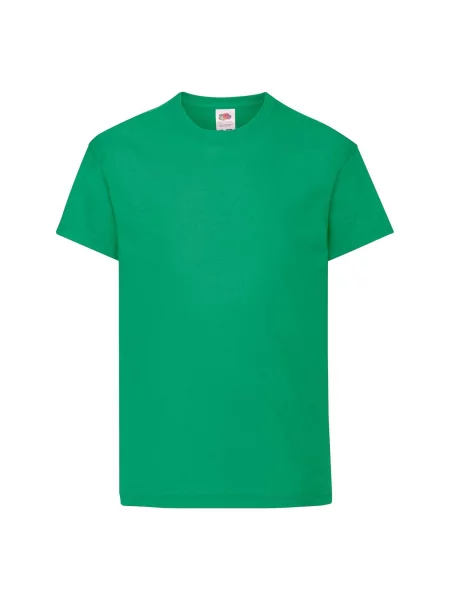 Tricou copii Fruit Of The Loom verde