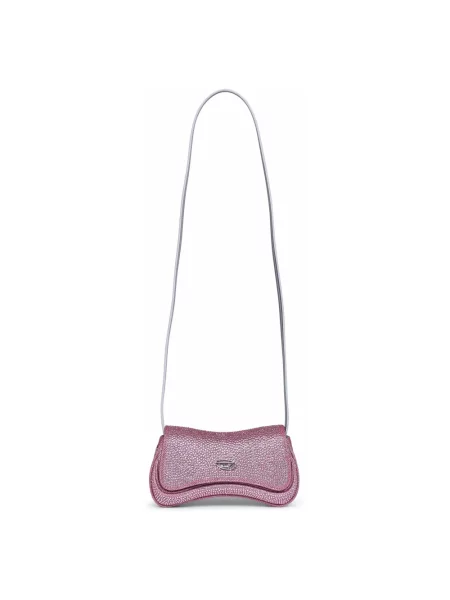 Torebka crossbody Diesel różowa