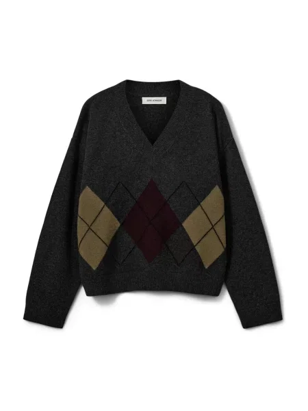Dzianinowy sweter Sofie Schnoor szary