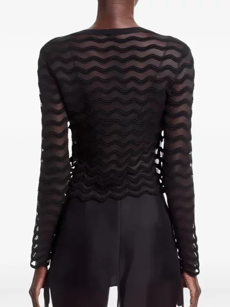 Cardigan Simkhai tricotate negru