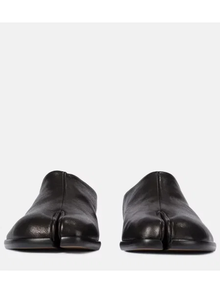 Pantofi loafer Maison Margiela din piele negru