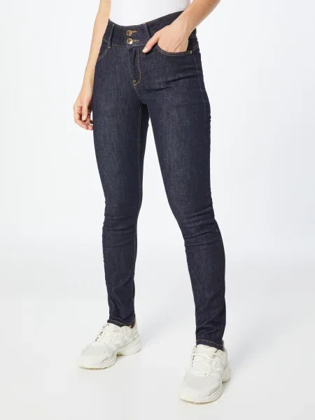 Lindex Jeans închis albastru