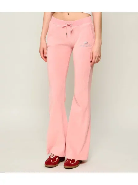Sporty&Rich Pantaloni de trening Sporty & Rich x Juicy Couture | flare fit roz