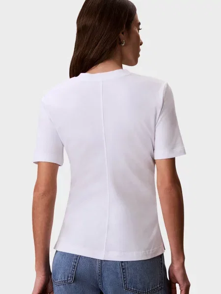 Футболка Calvin Klein Jeans з лого біла
