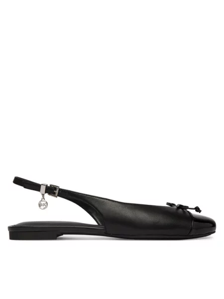 MICHAEL Michael Kors Baleriny Piper Sling czarny
