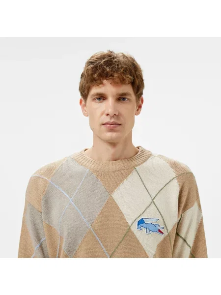 Свитер Lacoste коричневый