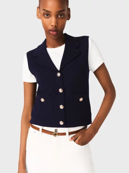 Жилет Maje синій