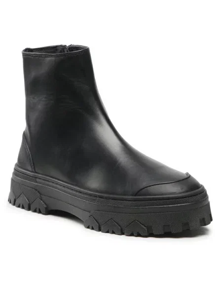 Škornji Patrizia Pepe črna