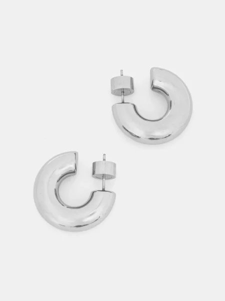 Uhani EDBLAD Chunky srebrna