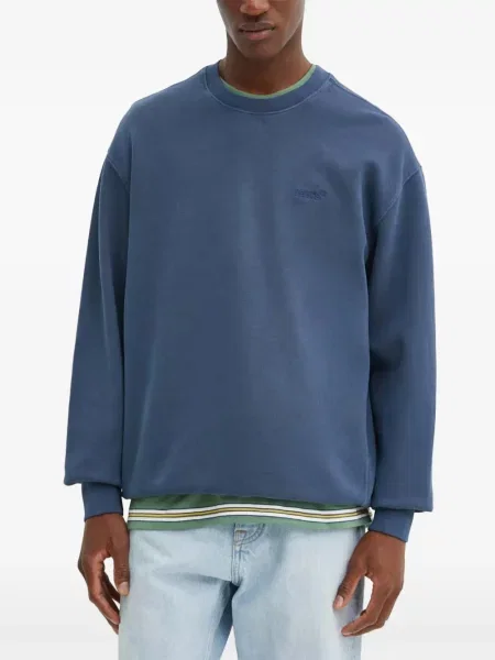 Pulover Levi's® cu autograf cu cordon cu 5 buzunare alb