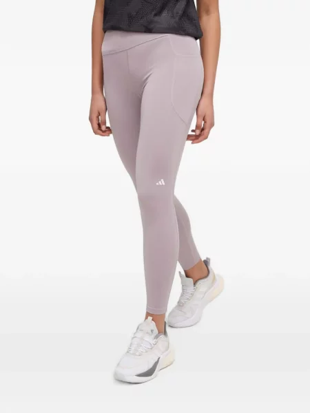 Pantaloni Adidas cu dungi cu autograf alergare albastru