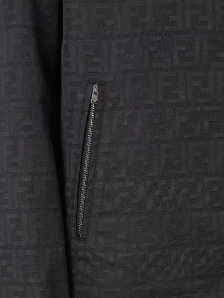 Hanorac Fendi din jacard negru