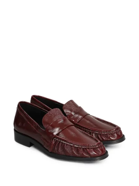 Pantofi loafer Pedro Miralles din piele roșu