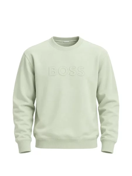 Хавлиени суитчър Boss бродиран зелено