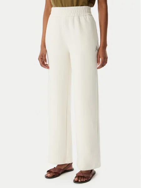 Armani Exchange Spodnie dresowe Kremowy