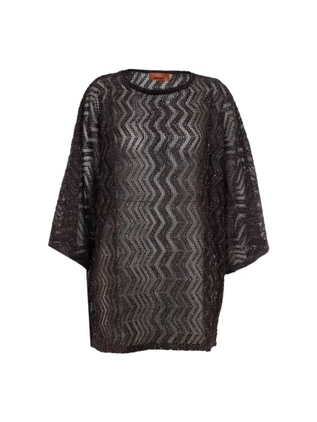 Krótka bluzka Missoni brązowa