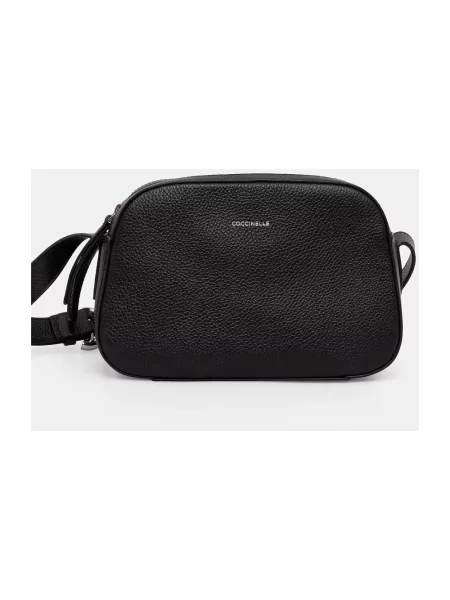 Coccinelle torebka crossbody skórzana czarna