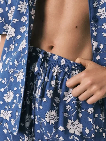 Women'secret kétrészes pizsama női kék