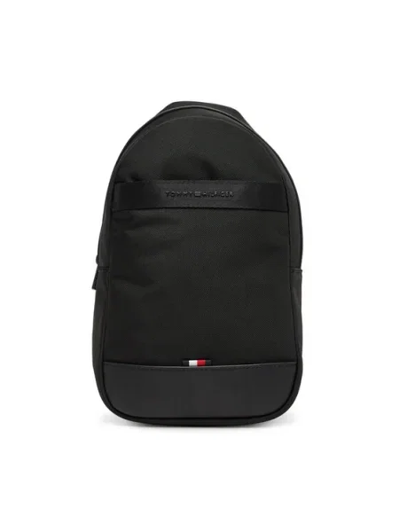 Tommy Hilfiger hátizsák kis sima fekete